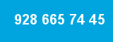928 665 74 45